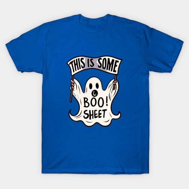 This is some boo sheet T-Shirt by Guncha Kumar